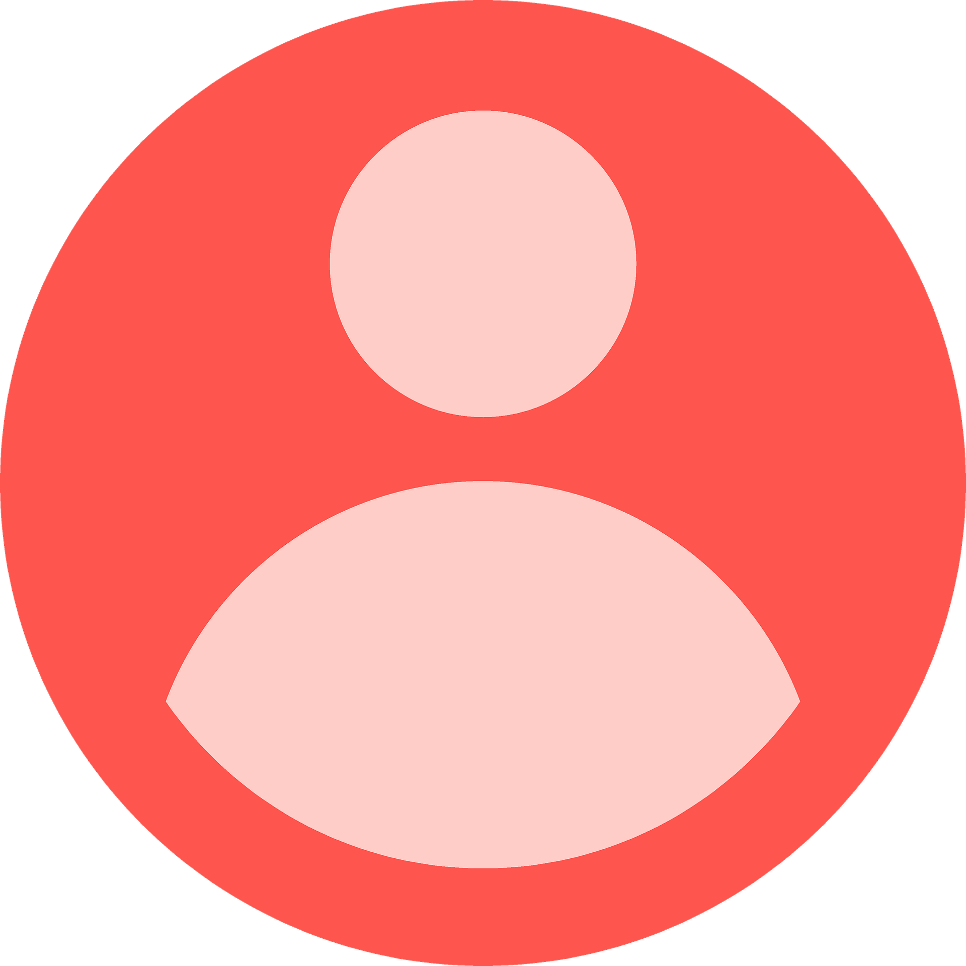 imagen de perfil roja